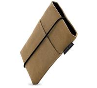 Adore June Funda para Móvil Bene Compatible con 6-6,3 Pulgada Smartphones (como iPhone 16e, iPhone 16 Pro, iPhone 16, iPhone 15 Pro, Galaxy S25, Galaxy S24, Pixel 8), Cierre de Goma, Color Oro