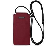Adore June Move - Bolso bandolera compatible con smartphones de 6,7 a 7,0 pulgadas (como iPhone 16 Pro Max, 16 Plus, Galaxy S25 Ultra, Pixel 8 Pro), correa ajustable, color rojo burdeos