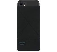Adore June Triangle Negro Funda Compatible con iPhone 11. con Efecto Limpiador de Pantalla, Producido en Europa