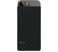 Adore June Triangle Negro Funda Compatible con iPhone 14-15 Plus/iPhone 14-15 Pro MAX. con Efecto Limpiador de Pantalla, Producido en Europa