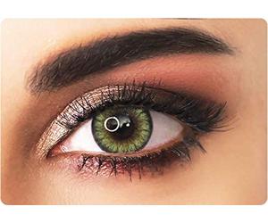 ADORE Lentes de Contacto de Colores sin Graduación de la colección BI TONE - Lentes de Contacto Trimestrales + Soporte Personalizado Gratis - Lentillas de Color (Amarillo)