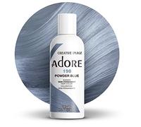 Adore Shining Semi Permanent Hair Color, 118ml (Powder Blue (198))