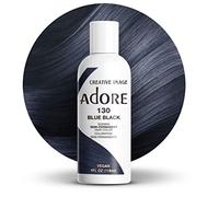 Adore Shining - Tinte semipermanente para el cabello, 130 azul y negro
