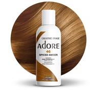 Adore Shining - Tinte semipermanente para el cabello, 46 ámbar especiado