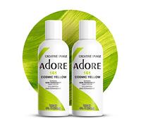 Adore Shining Tinte semipermanente para el cabello, amarillo cósmico (161), 118 ml