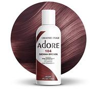 Adore Shining - Tinte semipermanente para el cabello, marrón siena 104