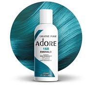 Adore Tinte semipermanente para el cabello, color esmeralda 168