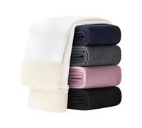 Adorel Leggings Forrados Calentitos Pantalones Invierno Algodón Niña Individuos Blancos 8-9 Años (Tamaño del Fabricante 140)