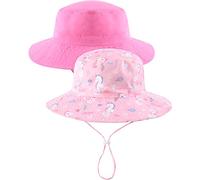 Adorel Sombrero de Sol Gorras Verano Playa para Niños Pack 2