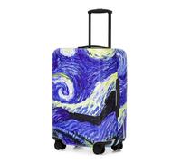 Adorila Funda protectora de equipaje de viaje, funda elástica lavable para maleta, funda protectora para equipaje, Pintura abstracta, M, Portátil