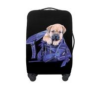 Adorila Funda protectora de maleta de viaje, lavable, funda protectora elástica para maleta, cachorro, XXL, Portátil