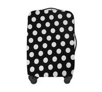 Adorila Funda Protectora de Maleta de Viaje, Lavable, Funda Protectora elástica para Maleta, Lunares, L