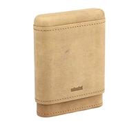 ADORINI funda de cuero para puros de gamuza real para 3-5 puros - marron | humidor para el transporte de puros - para en casa o para el camino