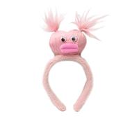 Adorkable - Diadema de payaso para baile de graduación, cumpleaños, diadema de dibujos animados de payaso con trenzas, diadema colorida para maquillaje a granel