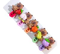 Adorkable - Pinza para el pelo de dibujos animados para roedores, horquillas para el pelo de Capybaras, horquillas para niñas, tendencia de los años 2000