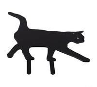 Adorno acrílico para césped con control de animales de jardín, para decoración disuasoria de pájaros al aire libre, resistente a la intemperie (B)