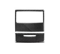 Adorno Bocca Salida Ventilación Compatible Con 3 Series E90 E92 E93 2005-2012 2PCS Fibra De Carbono Suave Condición Trasera Panel De Salida Cubierta De Marco Etiqueta Engomada Del Coche
