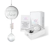 Adorno colgante de cristal para la pérdida de un ser querido, ideas de regalo de condolencias y duelo, para mujeres y hombres