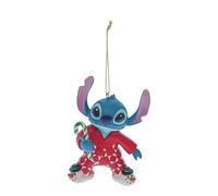 Adorno Colgante de Disney Traditions Stitch In Holiday PJs