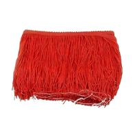 Adorno con Borlas Borlas de poliéster 20 cm y 5/10 m for Ropa, Cortinas, Vestidos Latinos, Adornos Encaje, Bolsas, Prendas, Accesorios Costura DIY(Color8,20cm-10Meters)