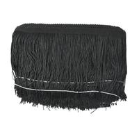 Adorno con Borlas Borlas de poliéster 20 cm y 5/10 m for Ropa, Cortinas, Vestidos Latinos, Adornos Encaje, Bolsas, Prendas, Accesorios Costura DIY(Color1,20cm-10Meters)
