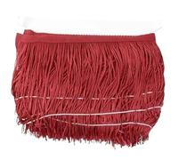 Adorno con Borlas Borlas de poliéster 20 cm y 5/10 m for Ropa, Cortinas, Vestidos Latinos, Adornos Encaje, Bolsas, Prendas, Accesorios Costura DIY(Color21,20cm-5Meters)
