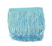 Adorno con Borlas Borlas de poliéster 20 cm y 5/10 m for Ropa, Cortinas, Vestidos Latinos, Adornos Encaje, Bolsas, Prendas, Accesorios Costura DIY(Color18,20cm-5Meters)