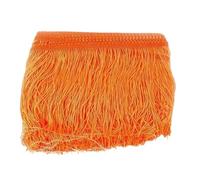Adorno con Borlas Borlas de poliéster 20 cm y 5/10 m for Ropa, Cortinas, Vestidos Latinos, Adornos Encaje, Bolsas, Prendas, Accesorios Costura DIY(Color6,20cm-5Meters)