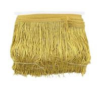 Adorno con Borlas Borlas de poliéster 20 cm y 5/10 m for Ropa, Cortinas, Vestidos Latinos, Adornos Encaje, Bolsas, Prendas, Accesorios Costura DIY(Color3,20cm-5Meters)