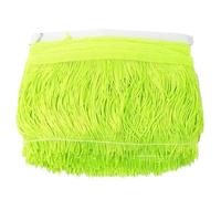 Adorno con Borlas Borlas de poliéster 20 cm y 5/10 m for Ropa, Cortinas, Vestidos Latinos, Adornos Encaje, Bolsas, Prendas, Accesorios Costura DIY(Color19,20cm-5Meters)