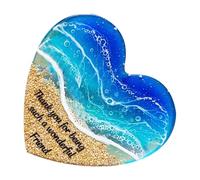 Adorno Corazón Bolsillo Playa - Decoraciones temáticas del mar - Juguetes Y Juegos Para Meditación Artesanía Niños Adultos Fiestas Recuerdo