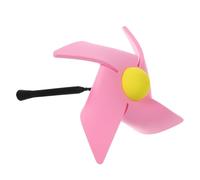 Adorno de Antena para Coche Rosa Diseño de Molinillo EVA | Decoración Exterior del Coche, Ligero y Fácil de Instalar, Resistente Decoloración, Estilo Único