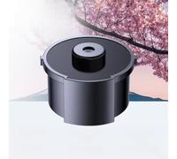 Adorno de aromaterapia para coche con humidificador y difusor de fragancia, diseño de niebla de nube alimentado por energía solar, cartucho de aroma de repuesto compatible con el interior del vehículo