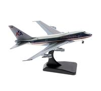 Adorno de avión de aleación Boeing 747SP de American Airlines, Escala 1:400, Modelo N601AA con Soporte.