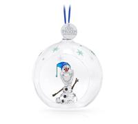 Adorno de bola de Olaf de Frozen con Swarovski