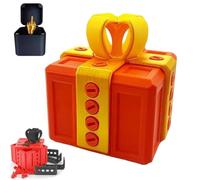 Adorno de broma para caja de regalos molestos impreso en 3D, caja para intercambios y bromas divertidas con tornillos, regalos divertidos y novedosos con sorpresa emergente (C#)