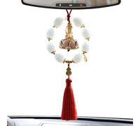 Adorno De Buda Para Espejo Retrovisor | Amuleto de la Suerte Seguridad Espejo Retrovisor - Decoración De Buda Para Turismo Furgoneta SUV Pickup