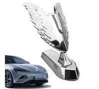 Adorno de Capó para Coches,Adorno de Campana de Metal, Etiqueta engomada del Coche de la Capucha de Alas de Ángel de metal, Pegatinas de Soporte de Campana de Coches para Vehículos