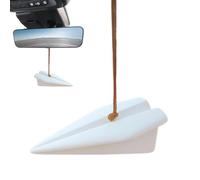 Adorno de coche de avión de papel, colgante de retrovisor de avión de papel - Ambientadores para coche Avión de papel - Accesorios de visión trasera, colgante de fragancia difusora de aromas para