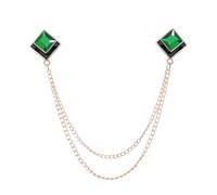 Adorno De Cuello Forma Cuadrada En Metal Cómodo Para Códigos Vestimenta Y Funciones Sociales Joyería Cuello Geométrica Elegante