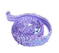 Adorno de encaje con lentejuelas 2/5/10M 30mm adorno de encaje lentejuelas banda elástica brillante ropa vestido cinta cortina encajes tela accesorios costura DIY(Color 8,30mm-10Meters)