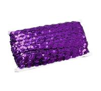 Adorno de encaje con lentejuelas Cinta de encaje lentejuelas 2/5/10 metros y 15mm, banda trenzada con cuentas, cinta decorativa for ajuste ropa escenario, accesorios costura DIY(Color 11,15mm-2Meters)