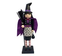 Adorno de Escritorio de Madera de Fantasma de Halloween, Festival, , Bruja, Gato Negro, Estatua Decorativa de Regalo para Fiestas en Interiores y Exteriores, Navidad