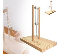 Adorno de escritorio de péndulo doble del caos,montaje de bricolaje