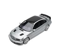 Adorno De Exhibición Estático De Resina Plateada para BMW E46 M3 GTR Street 354 2001 Escala 1:18 Exquisita Artesanía Decoración