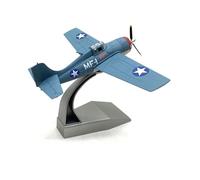 Adorno De Exhibición Modelo Aleación Metálica para Avión Combate F4F Wildcat Basado En Portaaviones 1:72 Aficionados Militares