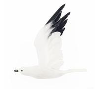 Adorno de gaviota diseñado para contar historias visuales en interiores, exposiciones marinas y entornos de educación ambiental