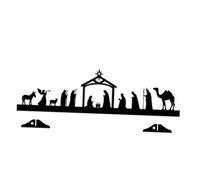 ＡＷＨＡＯ Adorno de La Natividad de Jesús, Obra de Arte de La Natividad de Jesús, Regalo para Festivales, Decoración de La Natividad para, L