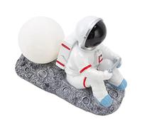 Adorno de Luz Nocturna LED, Luz Nocturna de Luna de Astronauta, Decoración LED, Luz Nocturna Artesanal con Forma de Astronauta de Regreso a la Luna para Niños, Luces Nocturnas