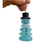 Adorno de material plateado. Tamaño de plástico de 8 cm, color mar, ideal para adornos de Navidad, aportando un toque costero festivo a tu decoración navideña